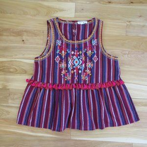 THML Boho Sleeveless Top